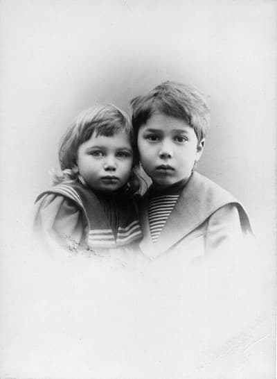 c1895 Boris with his younger brother Alexander