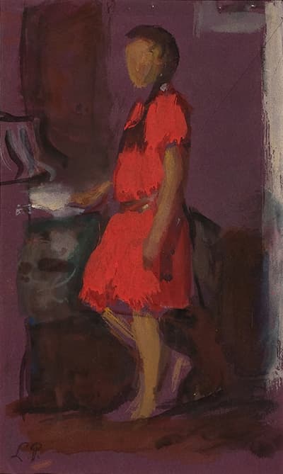 The Artist's daughter Lydia